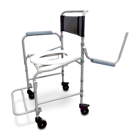 Cadeira de Banho Higiênica Desmontável D40 Dellamed, até 120 Kg