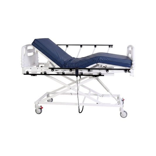 Cama Desmontável Motorizada com Elevação, Grade de Proteção