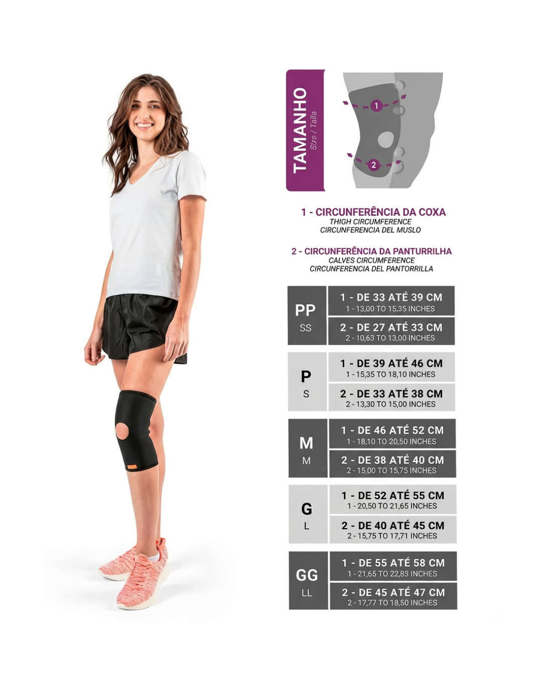 Joelheira com Orifício Hidrolight