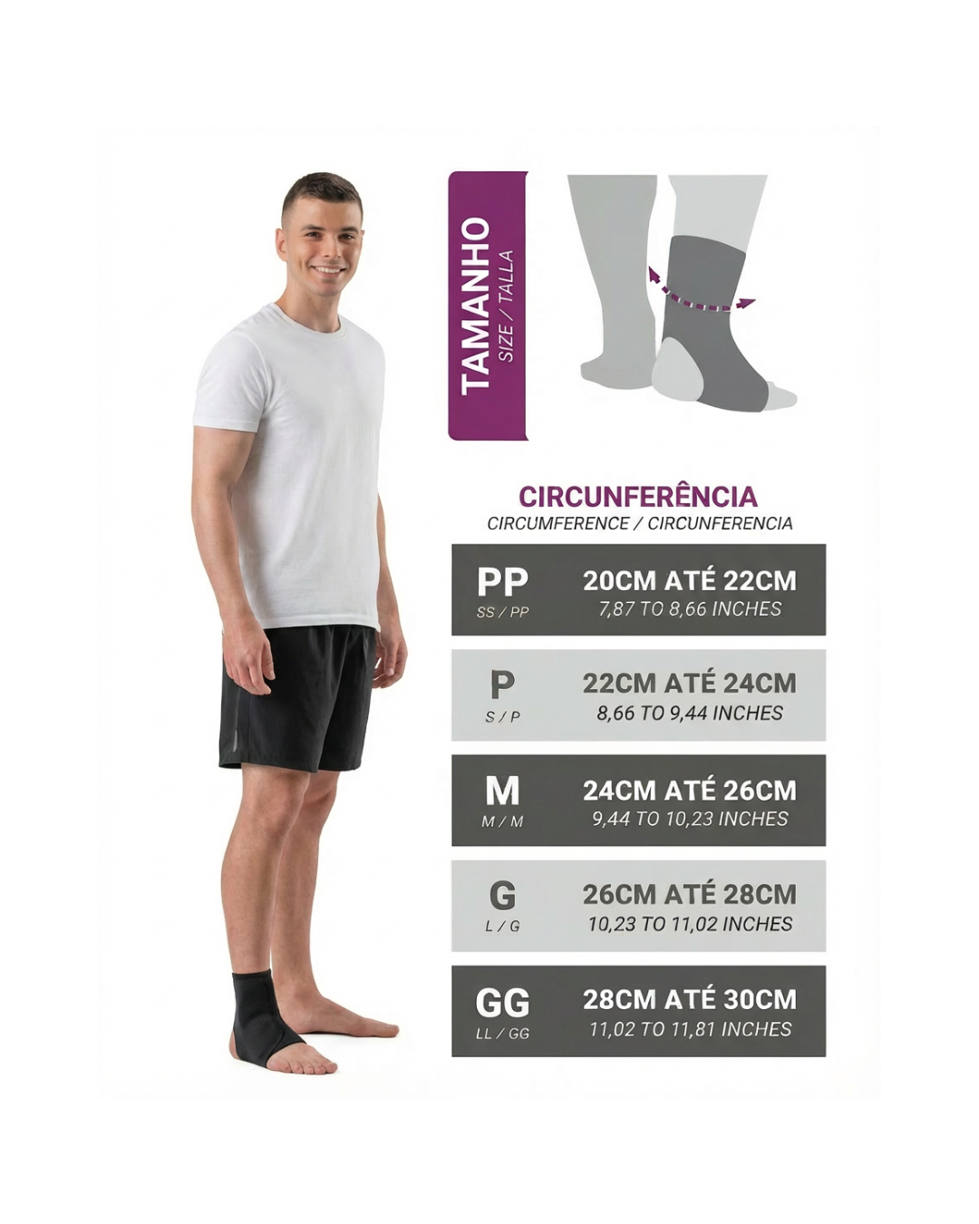 Tornozeleira Hidrolight