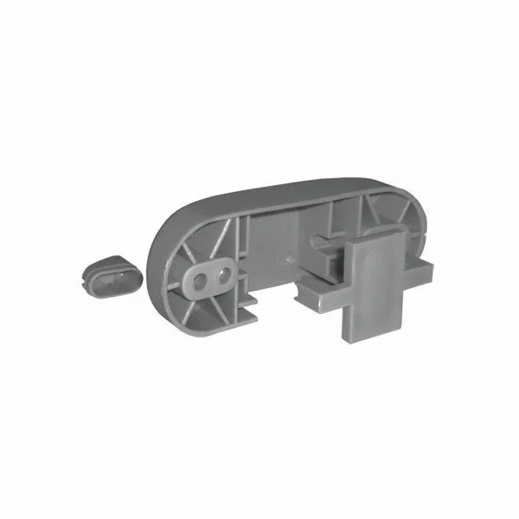 Canoa de Fixação para Encosto de Cadeira de Escritório - Compatível com Modelos Fixos e Giratórios