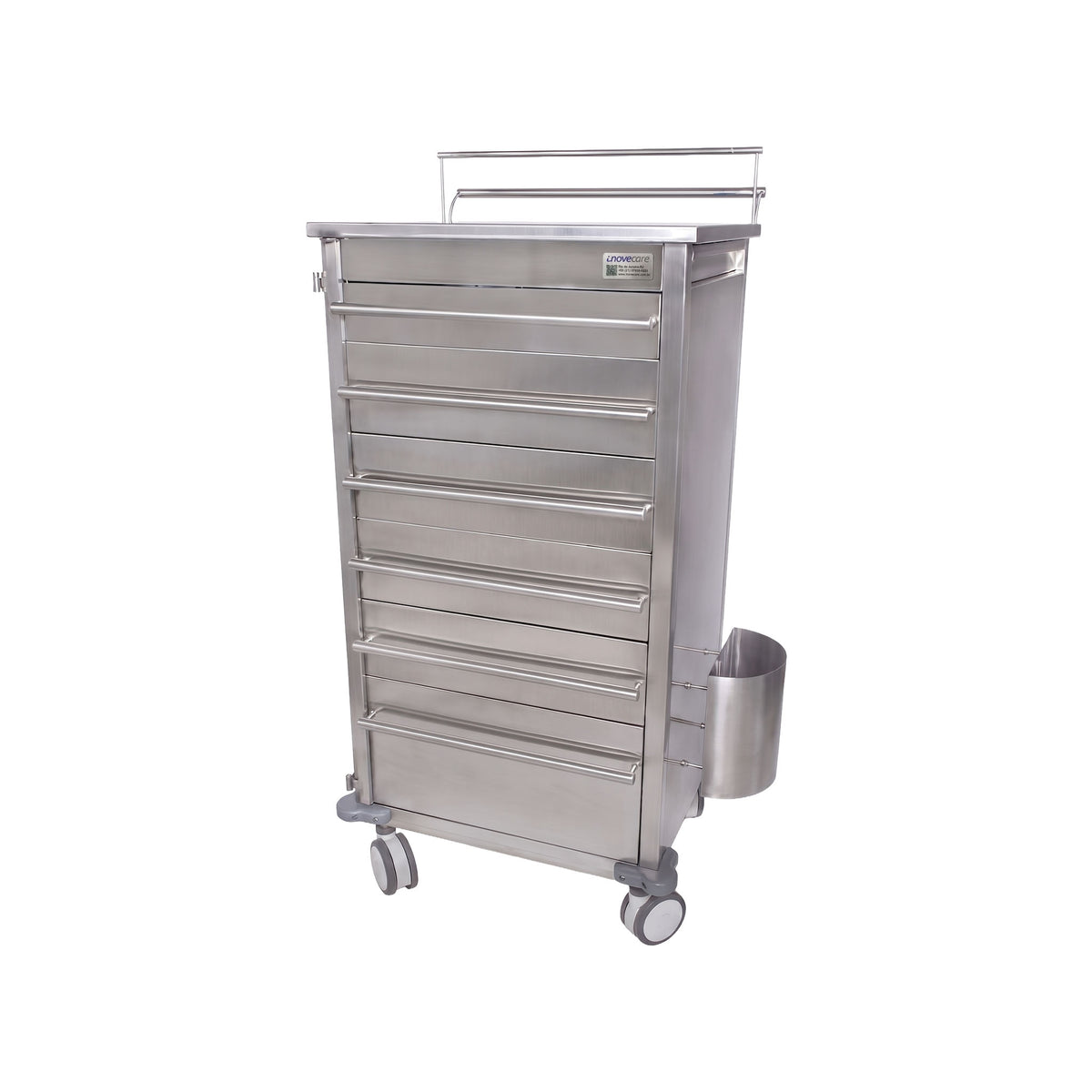 Gaveteiro Móvel em Aço Inox
