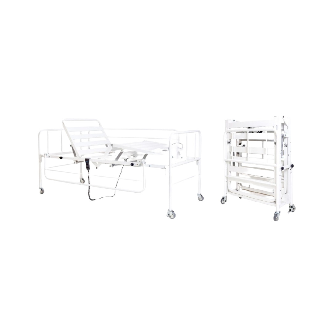 Aluguel - Cama Evolution Mot Steel Dobrável - 2 Movimentos