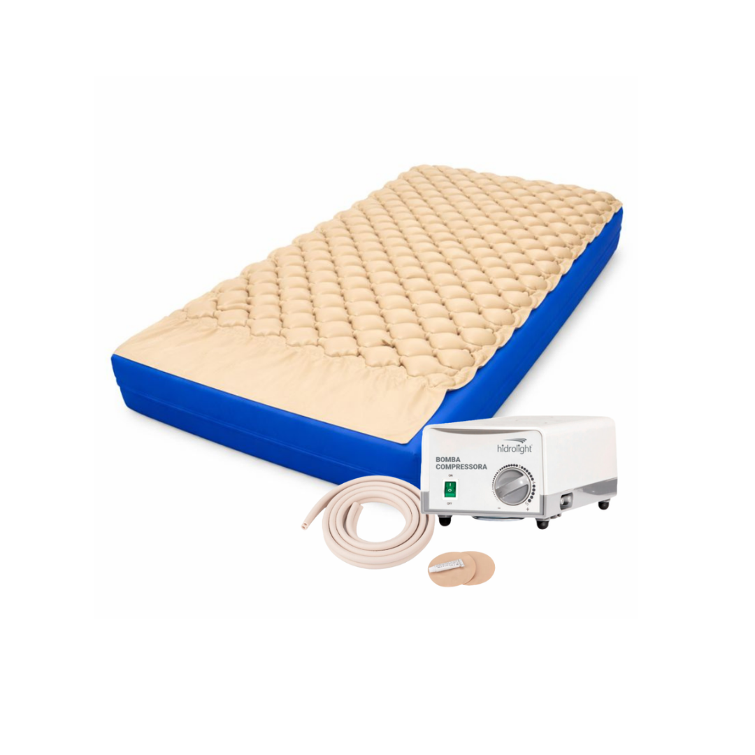 Aluguel - Kit Colchão Pneumático Hidrolight – Prevenção e Alívio de Escaras