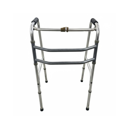 Aluguel - Andador de Alumínio Fixo, Móvel e Articulado 3 em 1