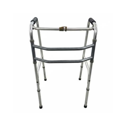 Aluguel - Andador de Alumínio Fixo, Móvel e Articulado 3 em 1