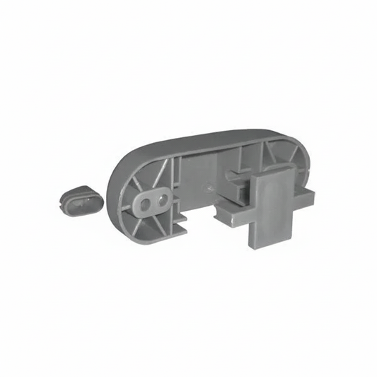 Canoa de Fixação para Encosto de Cadeira de Escritório - Compatível com Modelos Fixos e Giratórios