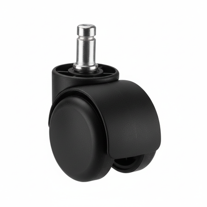 Rodízio em Nylon para Cadeira de Escritório - Kit com 5 Unidades