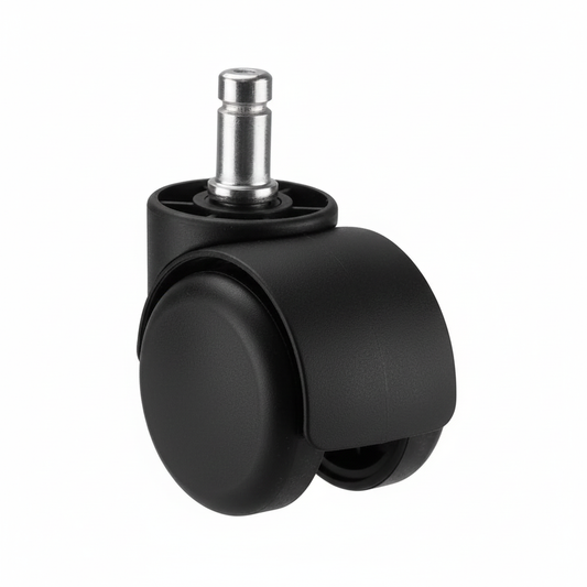 Rodízio em Nylon para Cadeira de Escritório - Kit com 5 Unidades