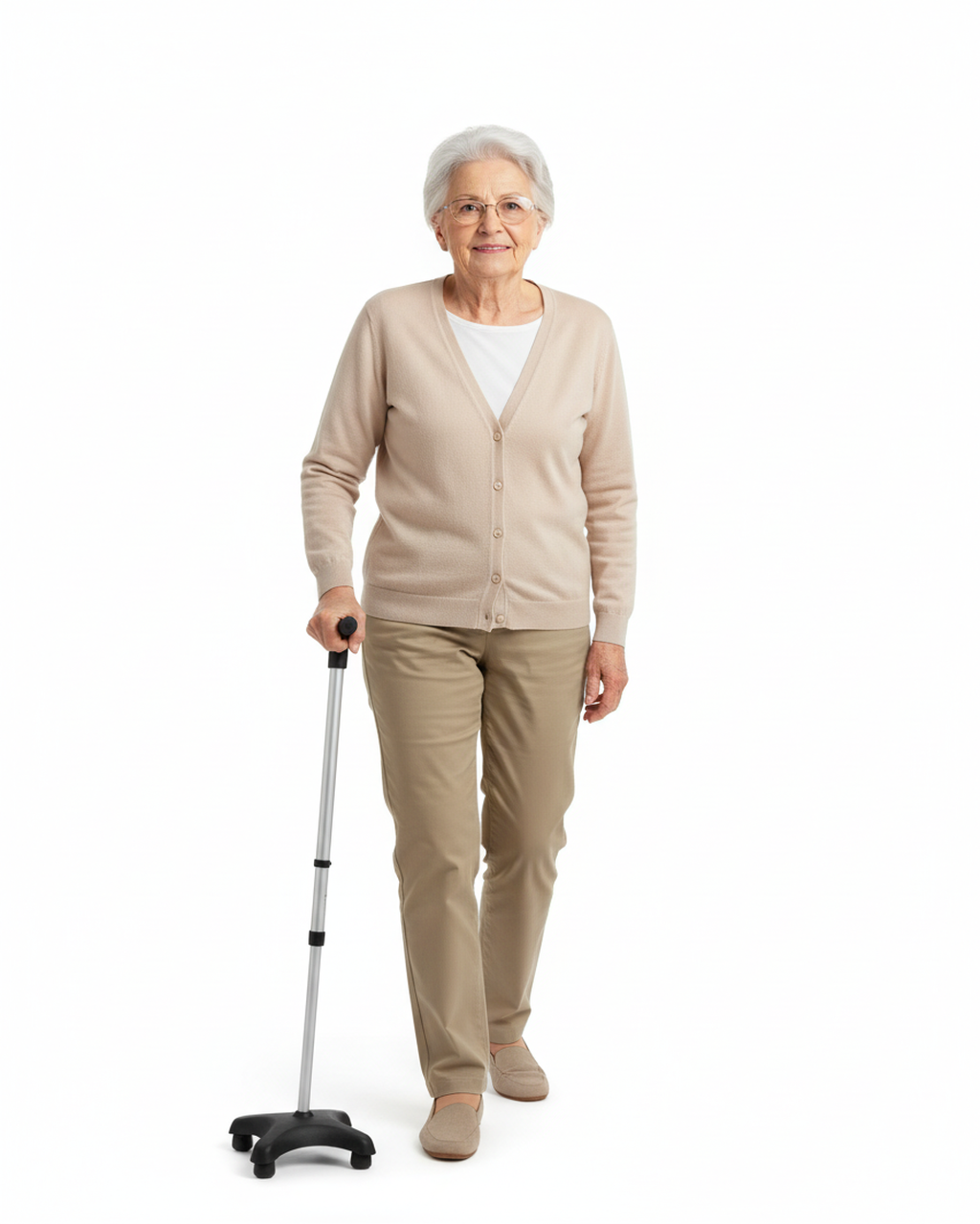 Bastão de 4 Apoios Premium