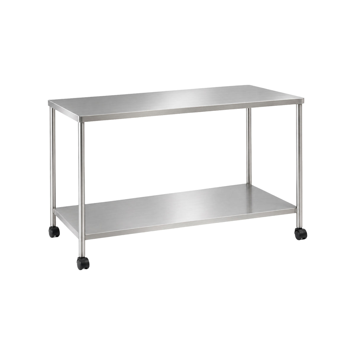 Mesa Auxiliar Hospitalar em Aço Inox