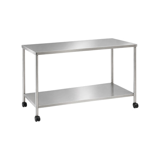 Mesa Auxiliar Hospitalar em Aço Inox