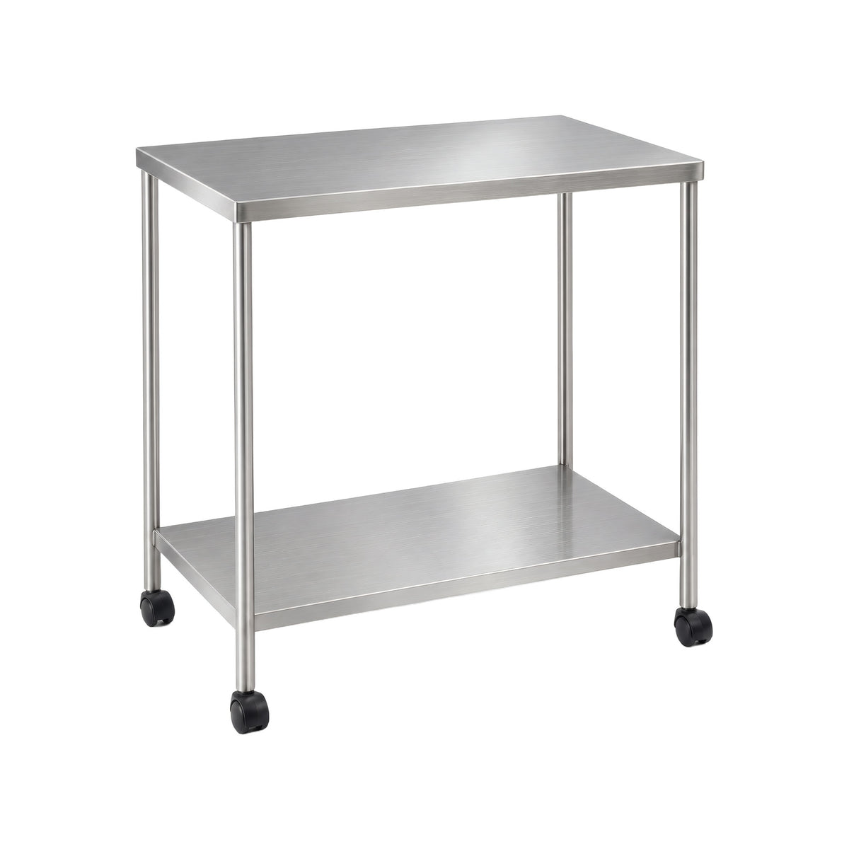 Mesa Auxiliar Hospitalar em Aço Inox