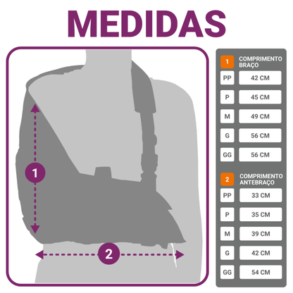 Tipoia Estofada Imobilizadora Velpeau