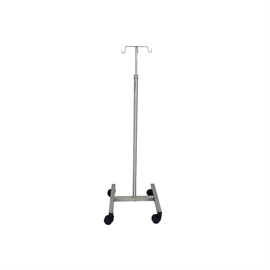 Aluguel - Suporte de Soro em Aço Inox com Altura Regulável